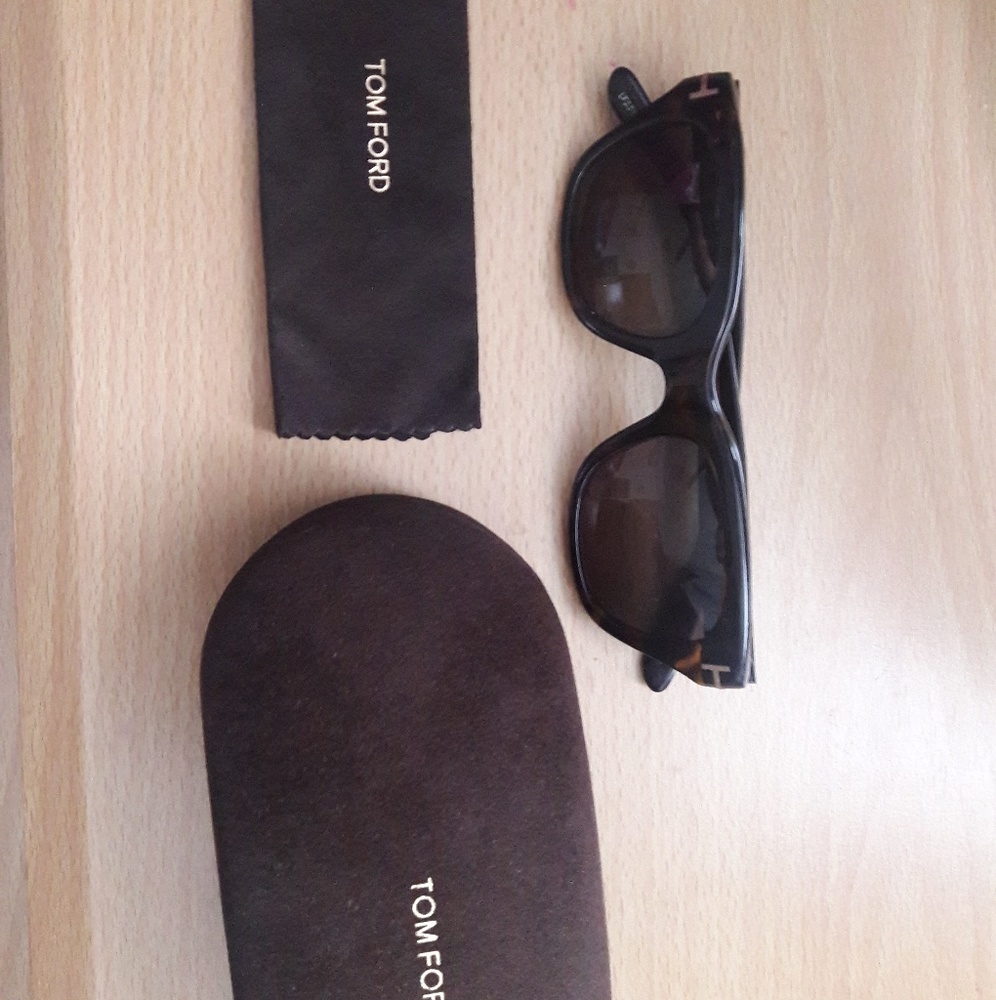 Tom Ford Snowdon dark havana sunglasses